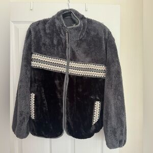 UGG Marlene Heritage Braid Pile Fleece Jacket